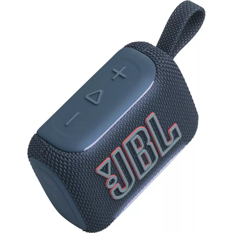 JBL GO 5 itin nešiojamas Bluetooth garsiakalbis - mėlynas (IP67, 5W RMS, Bluetooth 5.3)