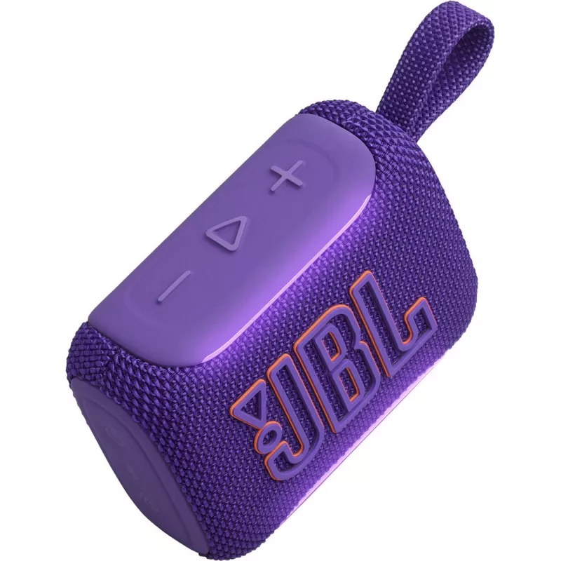 JBL GO 5 itin nešiojamas Bluetooth garsiakalbis, violetinis