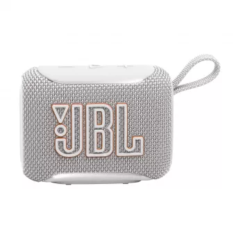 JBL GO 5 itin nešiojamas Bluetooth garsiakalbis baltas
