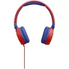 JBL JR310 Blue Red belaidės ausinės ant galvos vaikams