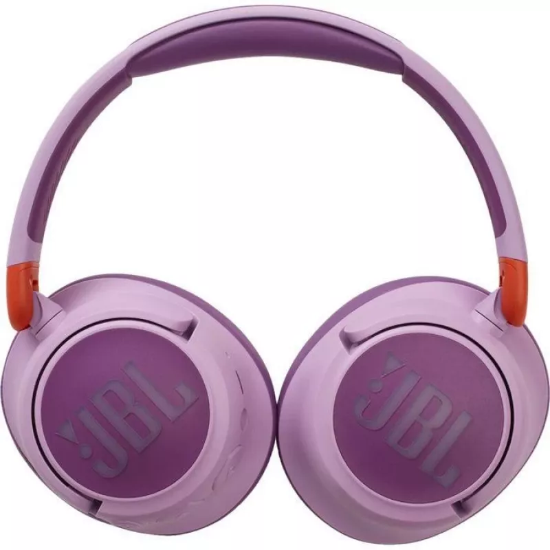 JBL Junior 460NC Pink - Belaidės ausinės ant ausų su aktyviu triukšmo slopinimu
