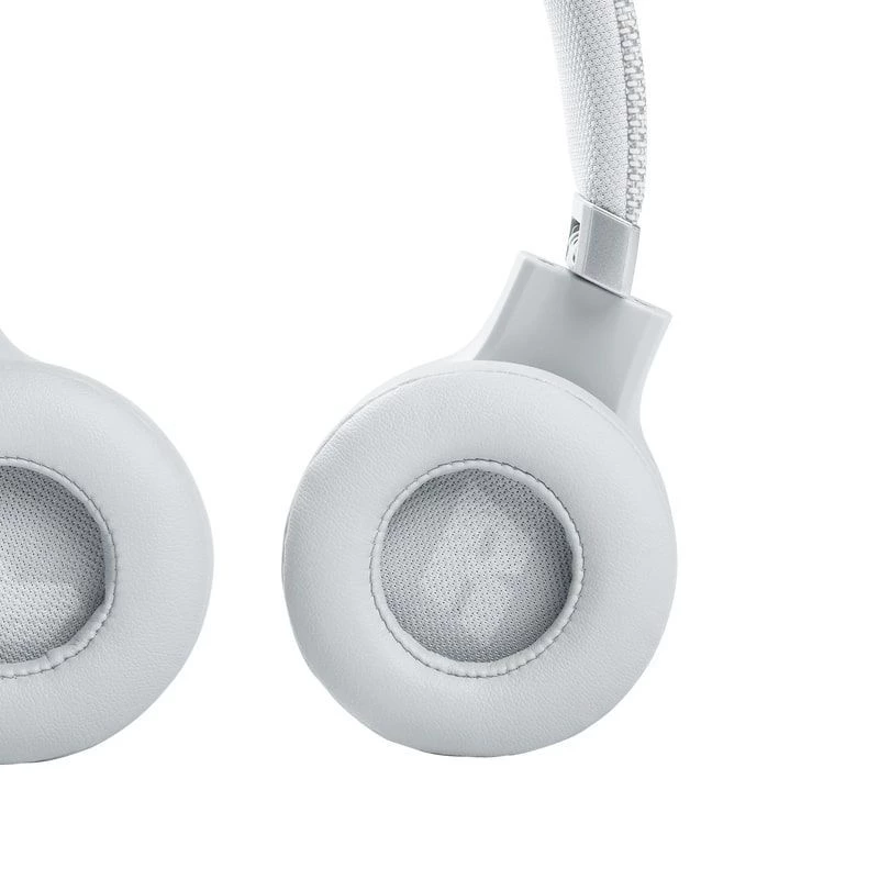 JBL Live 460NC belaidės ausinės ant ausų su aktyviu triukšmo slopinimu, balta