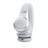 JBL Live 460NC belaidės ausinės ant ausų su aktyviu triukšmo slopinimu, balta