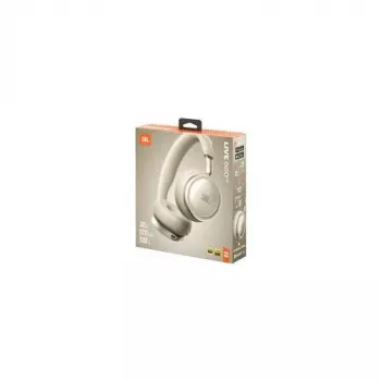 JBL Live 680NC belaidžiai ant ausų dedami ausinių su adaptyviu triukšmo slopinimu, smėlio spalvos
