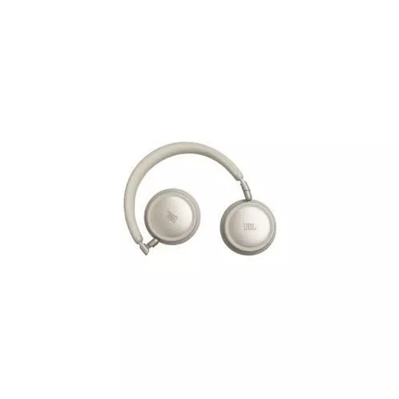 JBL Live 680NC belaidžiai ant ausų dedami ausinių su adaptyviu triukšmo slopinimu, smėlio spalvos