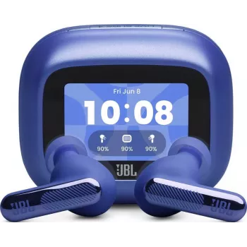 JBL Live Beam 4 belaidės ausinės, True Wireless, Bluetooth 5.3, adaptyvus triukšmo slopinimas, 48h baterijos veikimo laikas, IP55, juodos