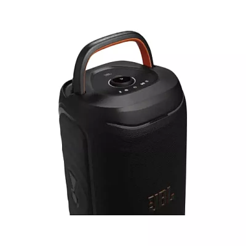 JBL PartyBox 130 nešiojamas Bluetooth garsiakalbis su baterija ir šviesos efektais, juodas