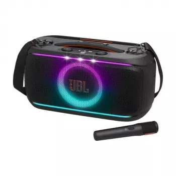 JBL Partybox On-The-Go 2 Bluetooth Speaker – Black, 100W RMS, IPX4, TWS