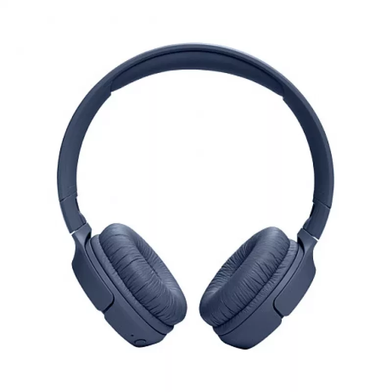JBL Tune 520BT belaidės ausinės ant ausų - mėlyna