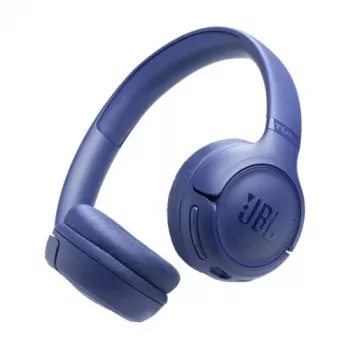 JBL Tune 530BT belaidės ant ausų uždedamos ausinės su Pure Bass, Bluetooth 5.3, 40 val. baterija, mėlynos