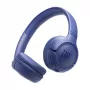 JBL Tune 530BT belaidės ant ausų uždedamos ausinės su Pure Bass, Bluetooth 5.3, 40 val. baterija, mėlynos