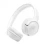 JBL Tune 530BT belaidės antausės su Pure Bass, Bluetooth 5.3, 57 val. baterija, sulankstomas dizainas – baltos