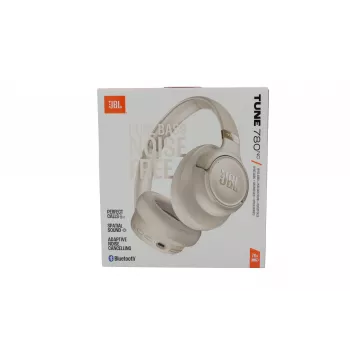 JBL Tune 780NC belaidžiai ausiniai su aktyviu triukšmo slopinimu - smėlio spalvos