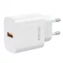 Jellico AK-165 USB 22.5W QC 3.0 išmanusis greitas įkroviklis 1x USB (5-12V) baltas