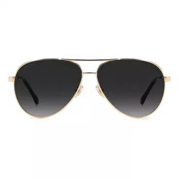 JIMMY CHOO JIMENA-S-2M2 Moteriški kvadratiniai acetatiniai akiniai nuo saulės Havana Brown Gradient 60/12/145 mm
