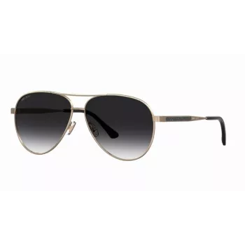 JIMMY CHOO JIMENA-S-2M2 Moteriški kvadratiniai acetatiniai akiniai nuo saulės Havana Brown Gradient 60/12/145 mm