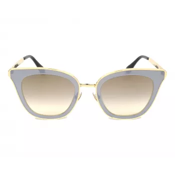 JIMMY CHOO LORYS492M2FQ Moteriški katės akies akiniai nuo saulės Havana Brown Gradient 49mm