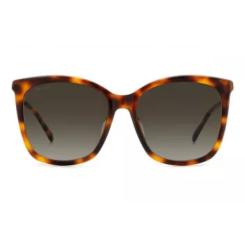 JIMMY CHOO NEREA akiniai NEREAGS05LHA Moteriški katės akies acetatas juoda pilka 55/20/144 mm