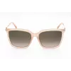 JIMMY CHOO TOTTA-G-S-FWM Moteriški akiniai nuo saulės - Juodas acetatinis rėmelis, pilki gradientiniai lęšiai, 56 mm