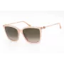 JIMMY CHOO TOTTA-G-S-FWM Moteriški akiniai nuo saulės - Juodas acetatinis rėmelis, pilki gradientiniai lęšiai, 56 mm