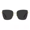 JIMMY CHOO VELLA-S-2M2 Moteriški drugelio formos akiniai nuo saulės Havana Brown Gradient 59mm