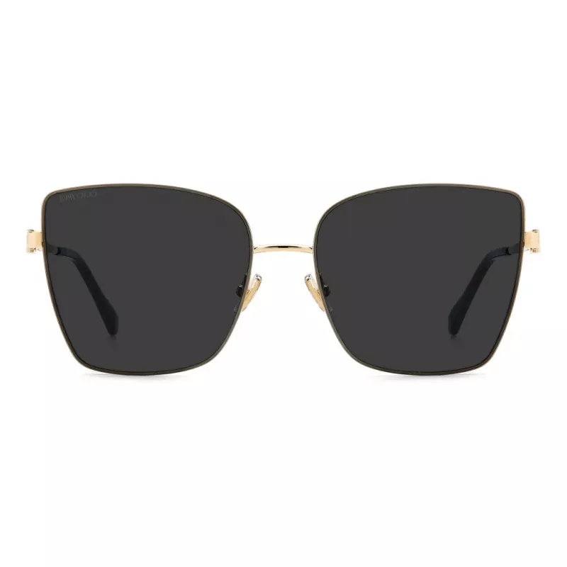 JIMMY CHOO VELLA-S-2M2 Moteriški drugelio formos akiniai nuo saulės Havana Brown Gradient 59mm