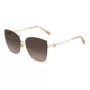 JIMMY CHOO VELLA-S-PY3 Moteriški akiniai nuo saulės Havana Brown Gradient 59mm