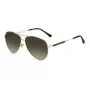 JIMMY CHOO Moteriški JIMENA-S-06J Drugelio Formos Akiniai Nuo Saulės Havana Ruda Gradient 60mm