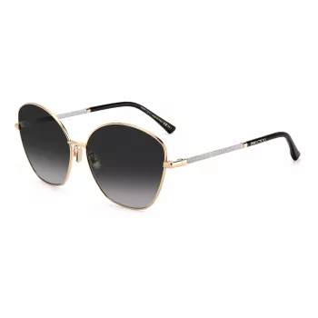 Jimmy Choo Women's MARILIA Sunglasses GSK2M2 Gold/Havana Brown Gradient 63mm