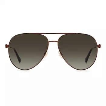 Jimmy Choo moteriški akiniai nuo saulės Olly/S J7D - Drugelio formos per dideli kvadratiniai rėmeliai, 60/14/145 mm