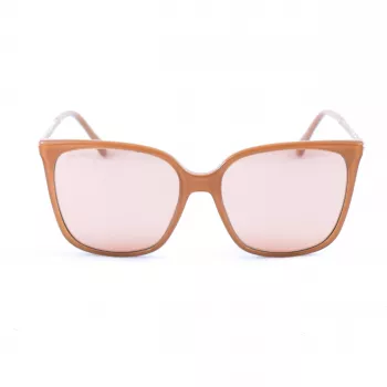 Jimmy Choo Women's Scilla F/S WM2S Sunglasses - Black Acetate Butterfly/Cat-Eye Frame with Grey Gradient Lenses - 52/15/140 mm