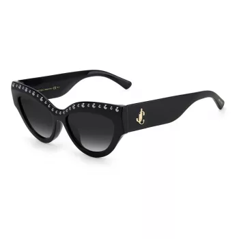 JIMMY CHOO Moteriški Sonja Cat-Eye Akiniai nuo saulės SONJAGS8079O - 55/17/145 mm