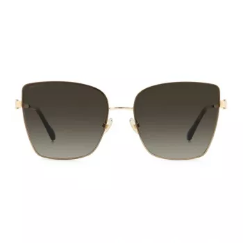 JIMMY CHOO Moteriški VELLA-S-06J Cat Eye Akiniai nuo Saulės Havana/Ruda Gradient 59mm
