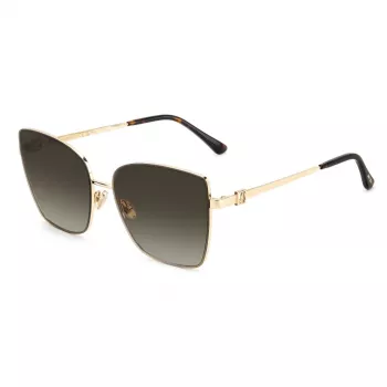JIMMY CHOO Moteriški VELLA-S-06J Cat Eye Akiniai nuo Saulės Havana/Ruda Gradient 59mm