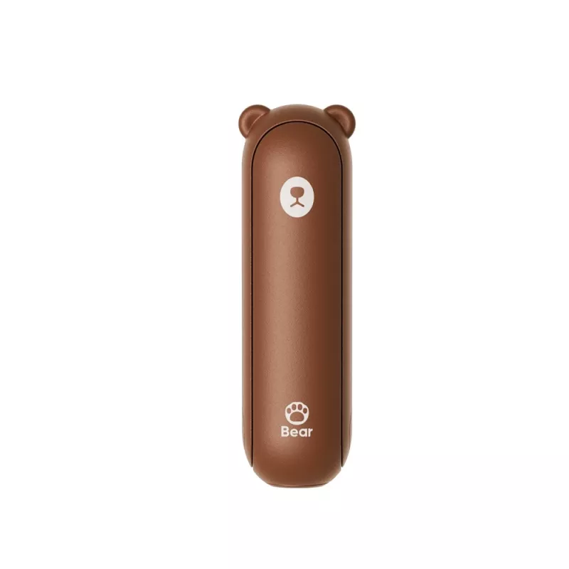 JISULIFE Nešiojamas ventiliatorius 8 Ruda - Nešiojamas įkraunamas mini ventiliatorius su power bank funkcija