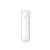 JISULIFE rankinis ventiliatorius 8 Plus baltas - 5000mAh, USB-C, 46 val. baterijos veikimo laikas, LED ekranas, power bank