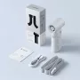 JISULIFE nešiojamas ventiliatorius Life9 5000mAh USB ventiliatorius - pilka