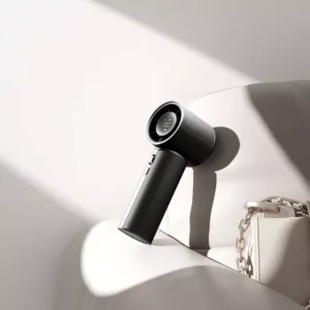 JISULIFE Nešiojamas ventiliatorius Pro1 Mini Juodas