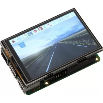 Joy-it 3,5 colio TFT jutiklinio ekrano modulis, skirtas Raspberry Pi B+ / 2B / 3B / 3B+ / 4B - 480x320 SPI varžinis jutiklinis ekranas