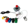 JOY-IT RBT DIY Encoder USB Arcade Controller Board for DIY Arcade Cabinets and Fight Sticks (SBC-ZDE)