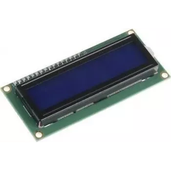 JOY-IT SBC-LCD16x2 I2C LCD ekrano modulis, skirtas Raspberry Pi, 16x2 simbolių, žalia/mėlyna apšvietimo
