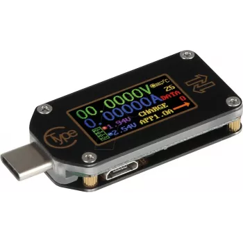 JOY-IT TC66C USB-C galios matuoklis su spalvotu LCD ir Bluetooth