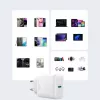 JOYROOM 10000mAh 22.5W USB-C Power Bank su įmontuotu kabeliu