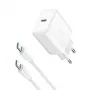 JOYROOM 10000mAh 22.5W USB-C Power Bank su įmontuotu kabeliu