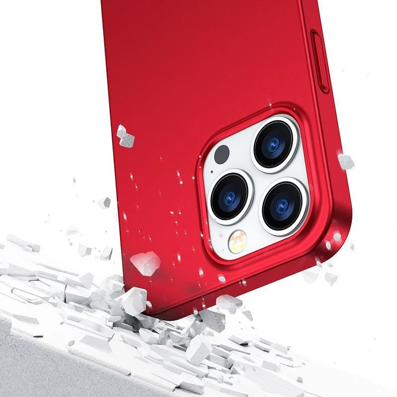 Joyroom 360 Full Case priekinis ir galinis dangtelis, skirtas iPhone 13 Pro Max + grūdinto stiklo ekrano apsauga, raudona (JR-BP928 Red)