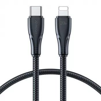Joyroom A10 Series USB-C į Lightning greito įkrovimo laidas PD 20W, 0,25 m, juodas (S-CL020A11)