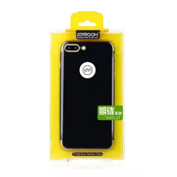 Joyroom Apple iPhone 7 Plus TPU Dėklas JR-BP234 Skaidrus Rožinis Auksas