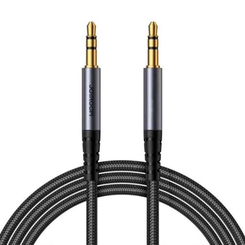 Joyroom Audio Cable Stereo, 3.5 mm Mini Jack, 1,2 m, juoda (SY-A08)