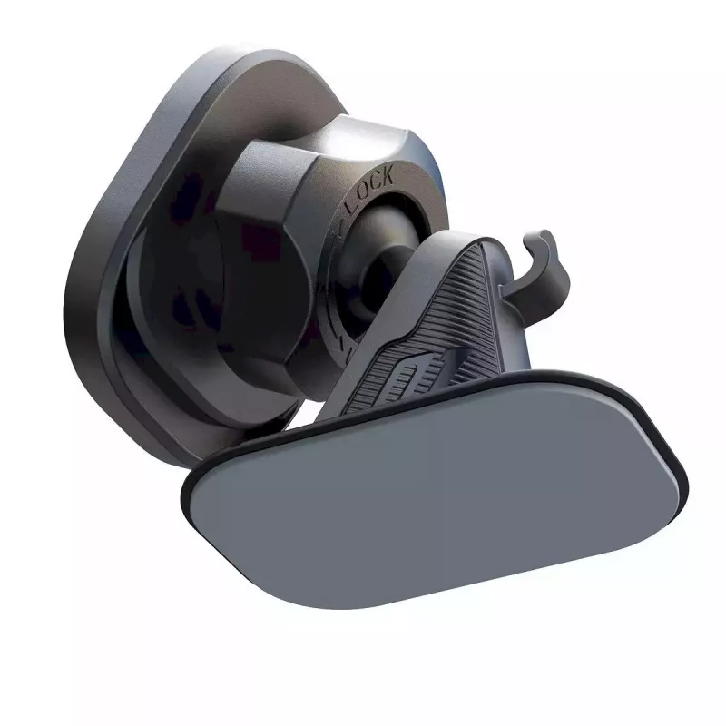 Joyroom automobilio laikiklis magnetinis prietaisų skydeliui 4.0-7 col. išmaniesiems telefonams ir planšetėms, 360° sukimas, juodas (JR-ZZ400)