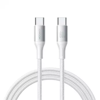 JOYROOM Flash Series USB-C į USB-C laidas A28, 60W, 480 Mbps, 2 m, baltas (S-A28-CCW2)
